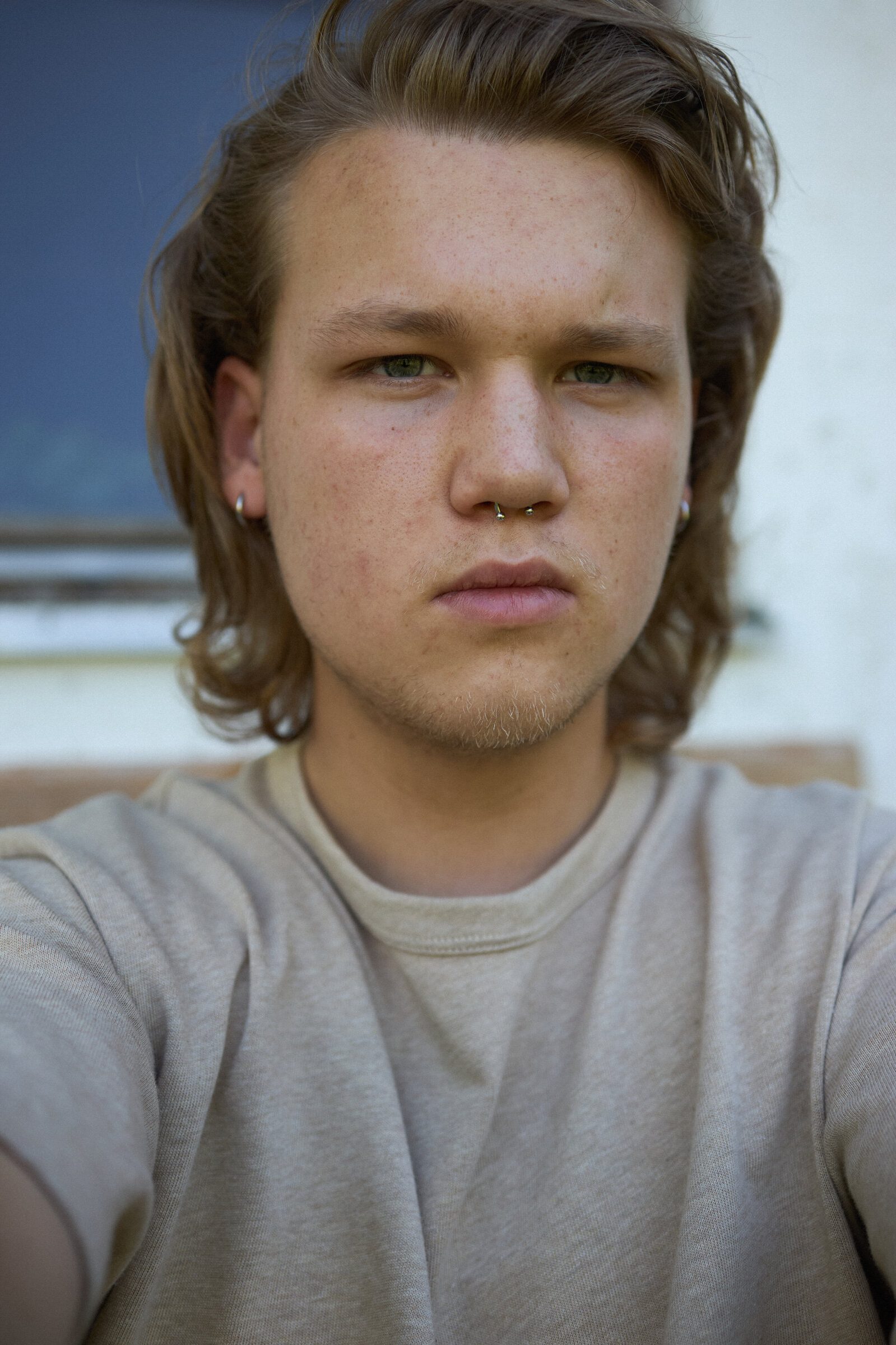 Nahaufnahme von SkiD, direkter Blick in die Kamera